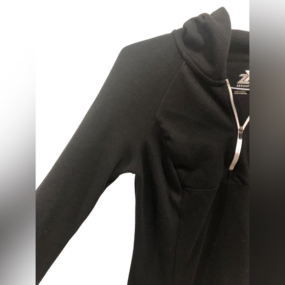 Zeroxposur Small Athletic Long Sleeve Dress with zipper neckline hooded - Picture 3 of 12